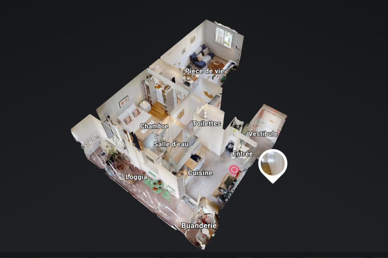 Expat Renting - Le Boheme Zen - Proche Airbus Lägenhet Colomiers Exteriör bild