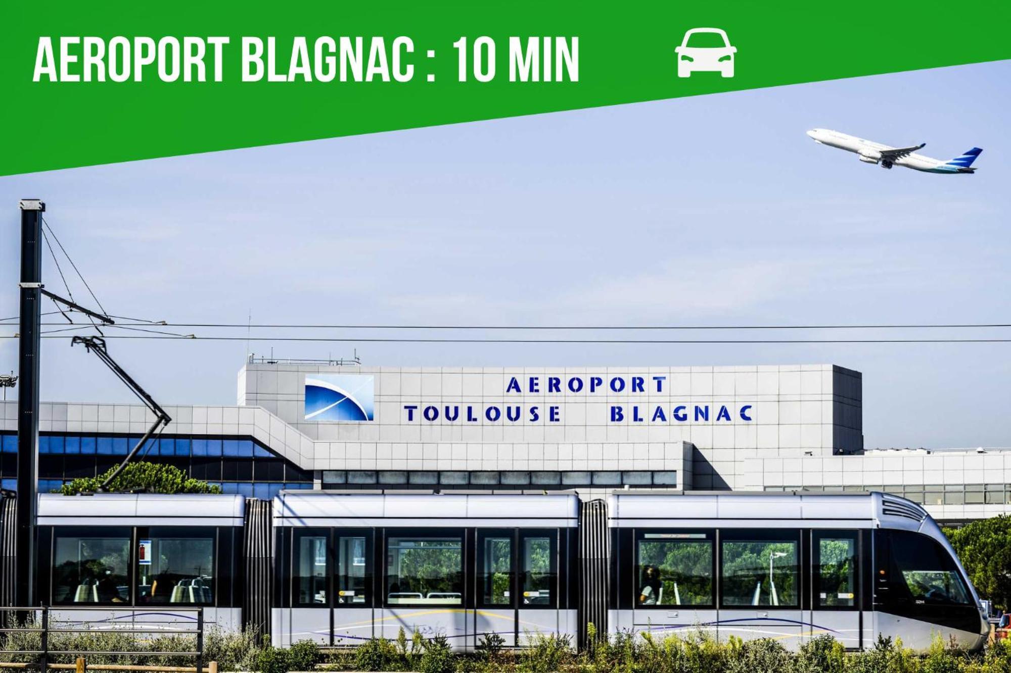 Expat Renting - Le Boheme Zen - Proche Airbus Lägenhet Colomiers Exteriör bild